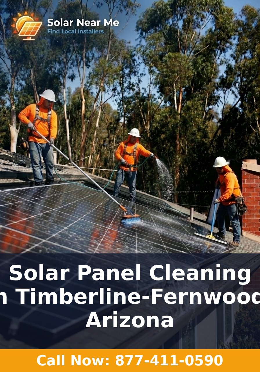 Solar Panel Cleaning in Timberline-Fernwood, Arizona
