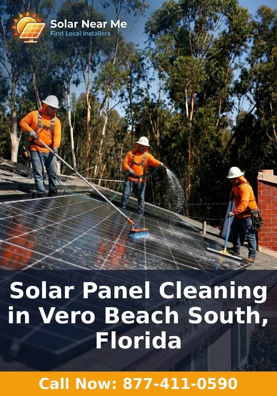 Solar Panel Cleaning in Vero Beach South, Florida