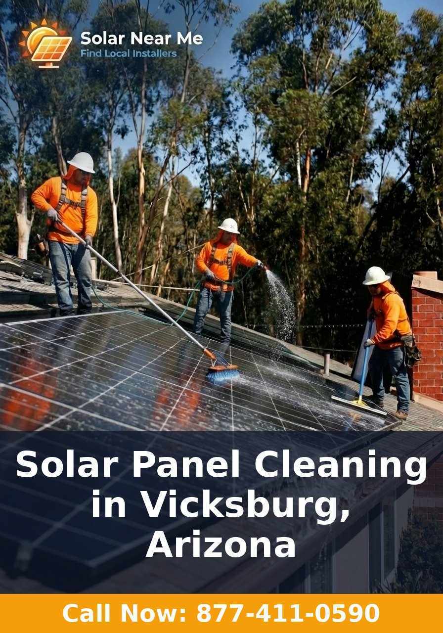 Solar Panel Cleaning in Vicksburg, Arizona