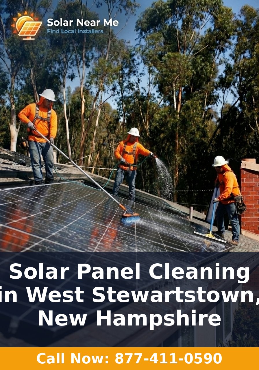 Solar Panel Cleaning in West Stewartstown, New Hampshire
