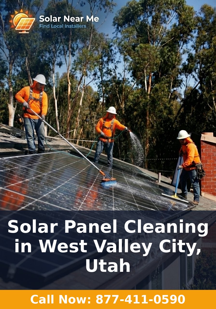 Solar Panel Cleaning in West Valley City, Utah
