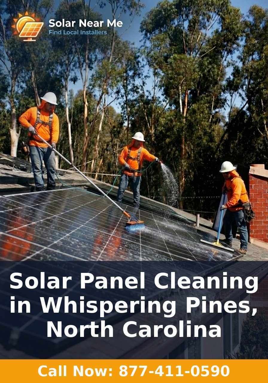 Solar Panel Cleaning in Whispering Pines, North Carolina