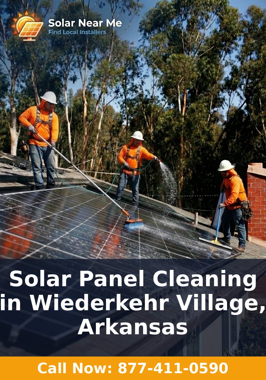 Solar Panel Cleaning in Wiederkehr Village, Arkansas