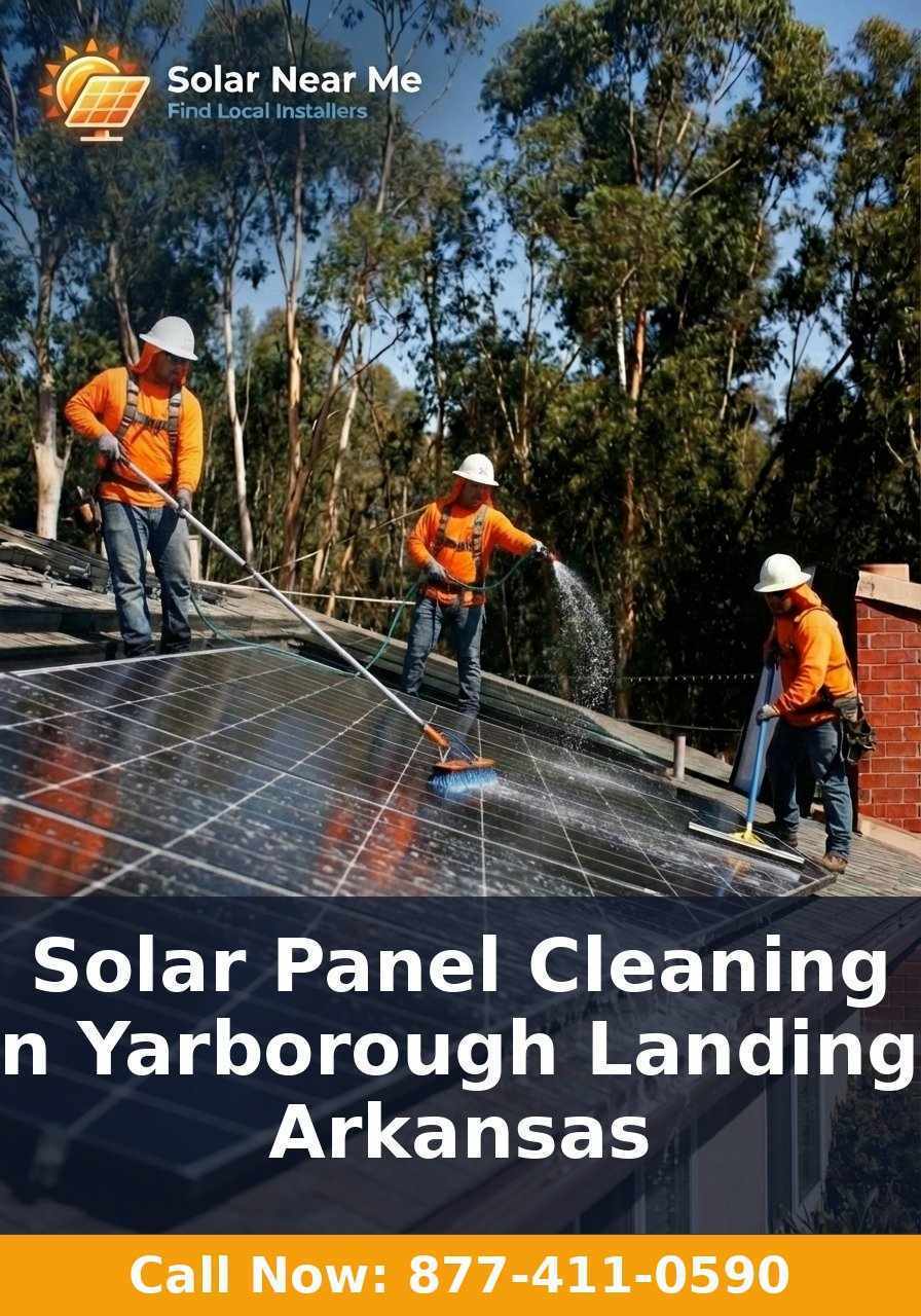 Solar Panel Cleaning in Yarborough Landing, Arkansas