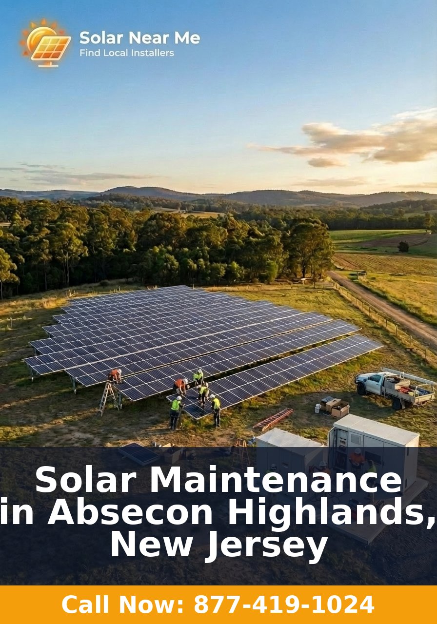 Solar Maintenance in Absecon Highlands, New Jersey