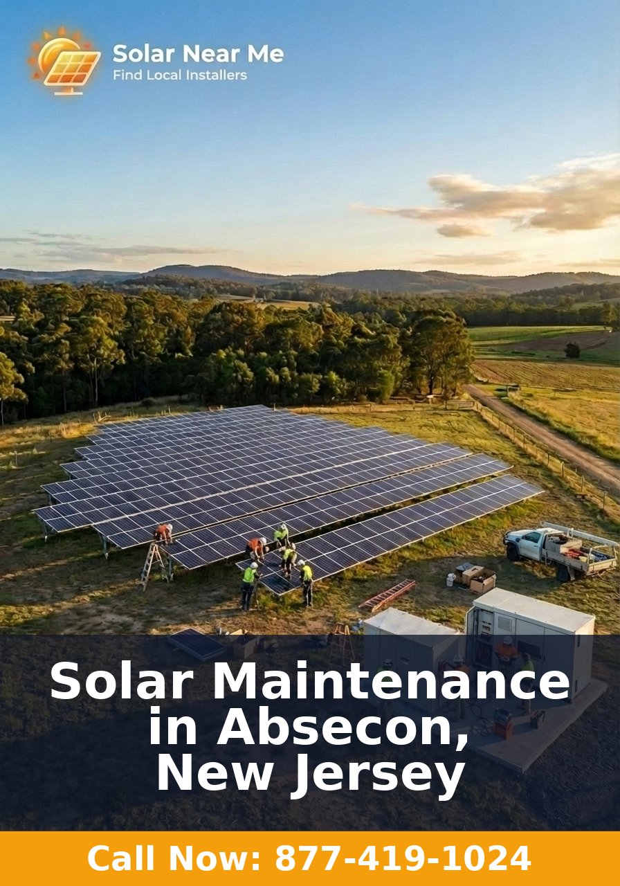 Solar Maintenance in Absecon, New Jersey