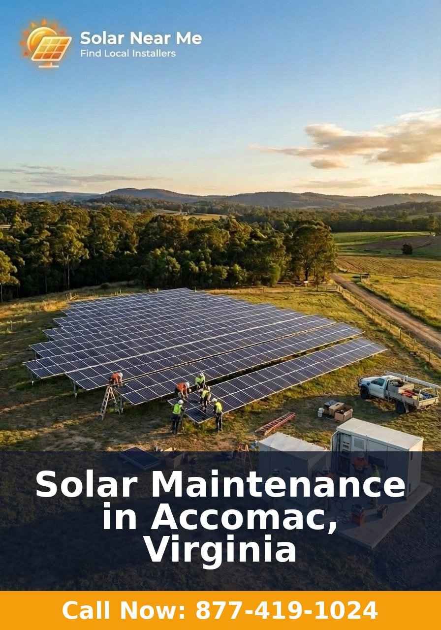 Solar Maintenance in Accomac, Virginia