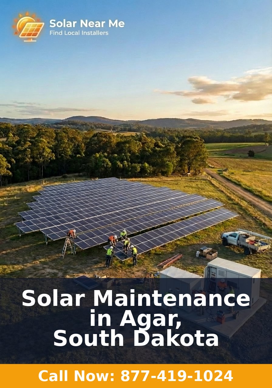 Solar Maintenance in Agar, South Dakota
