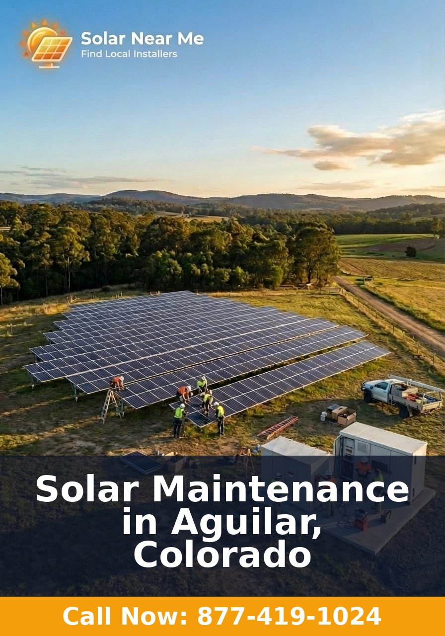 Solar Maintenance in Aguilar, Colorado