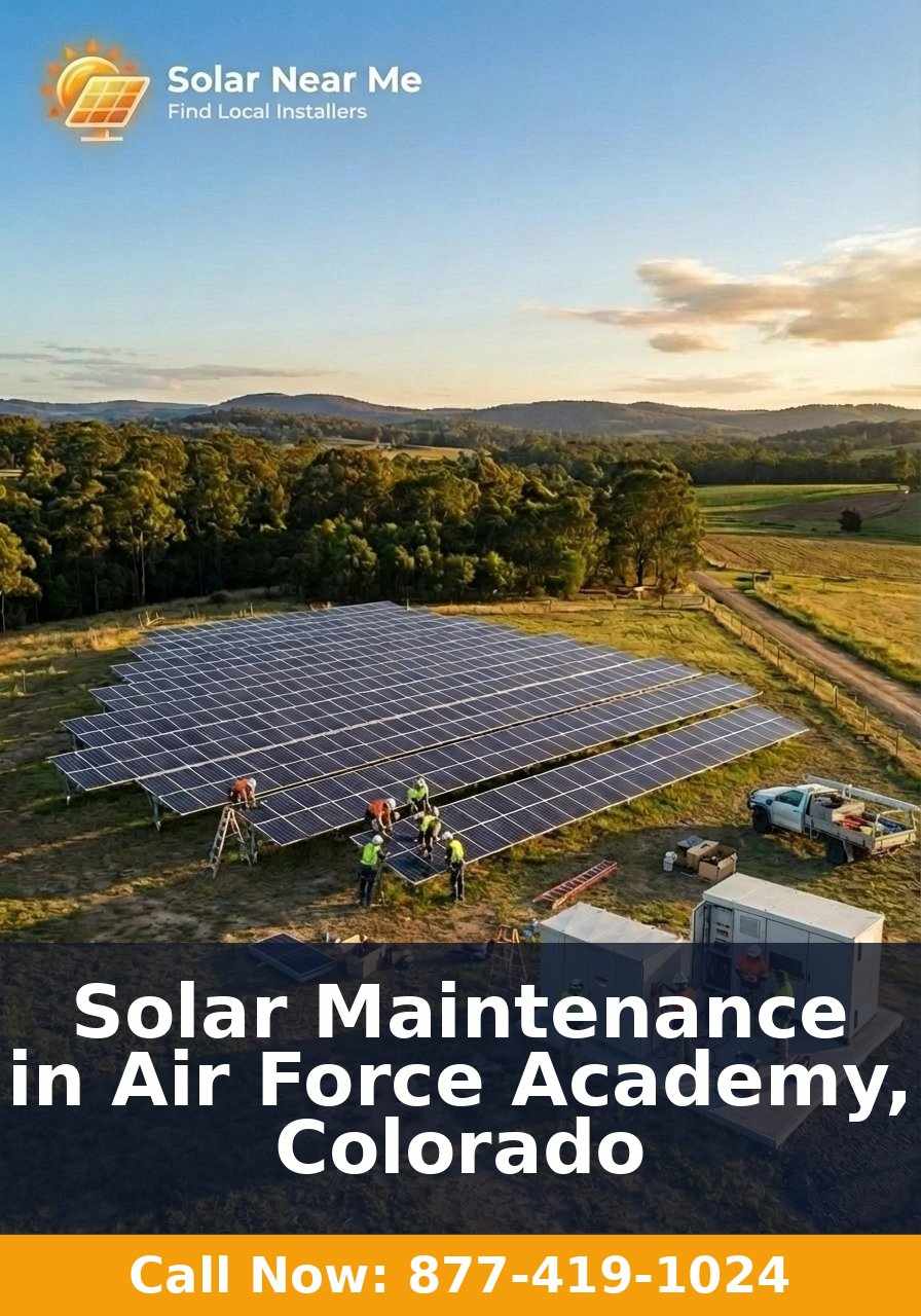 Solar Maintenance in Air Force Academy, Colorado