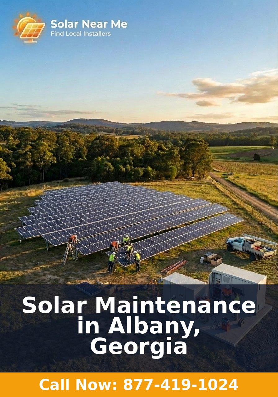 Solar Maintenance in Albany, Georgia
