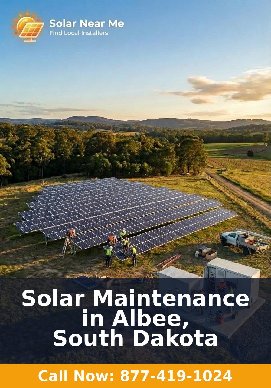 Solar Maintenance in Albee, South Dakota