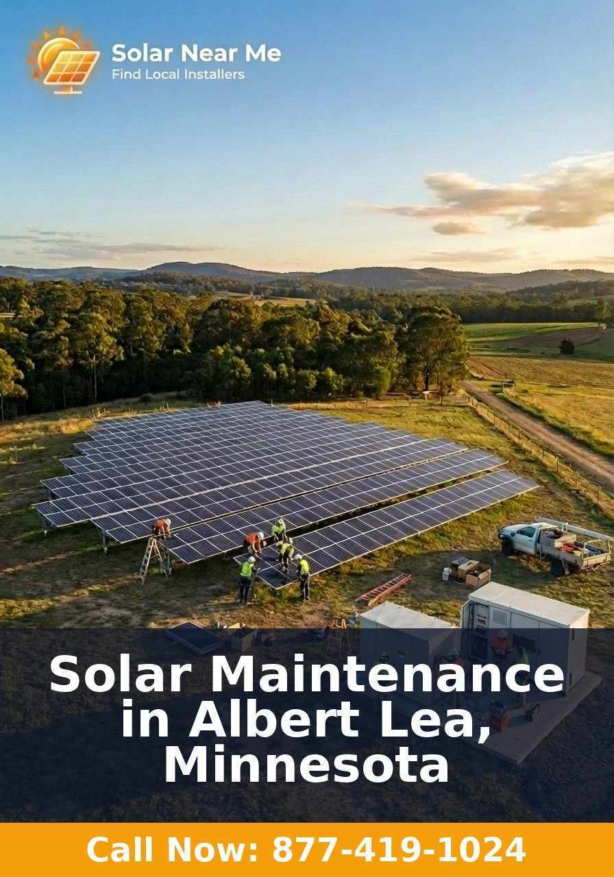 Solar Maintenance in Albert Lea, Minnesota