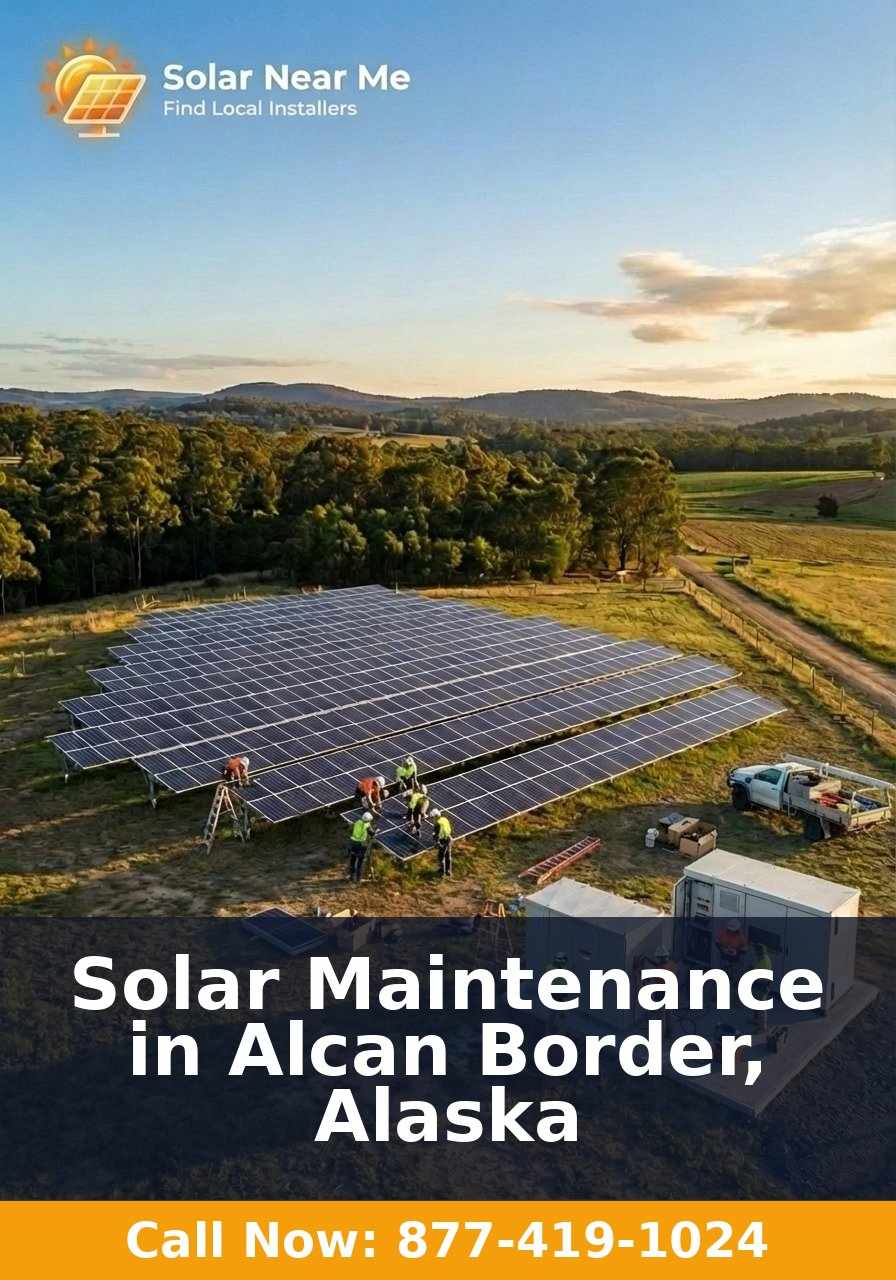 Solar Maintenance in Alcan Border, Alaska