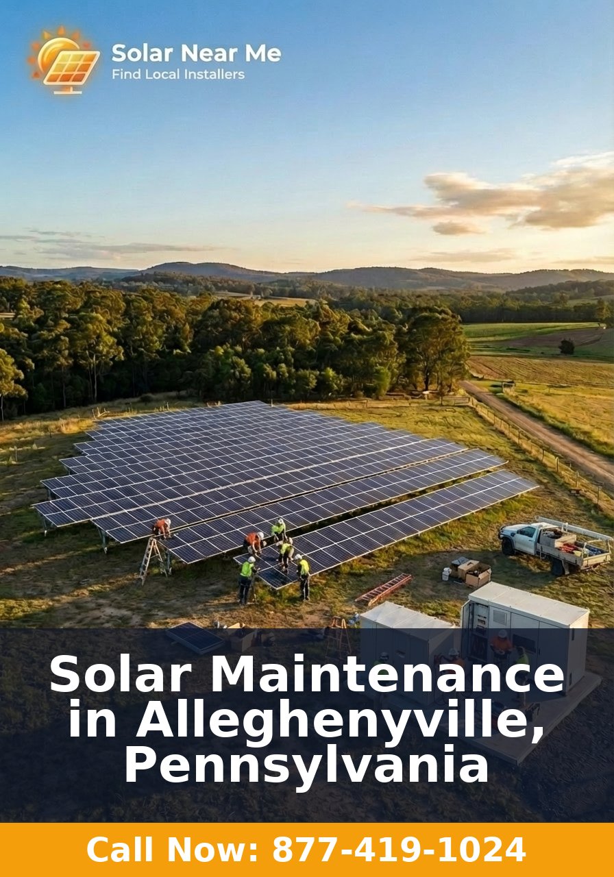 Solar Maintenance in Alleghenyville, Pennsylvania