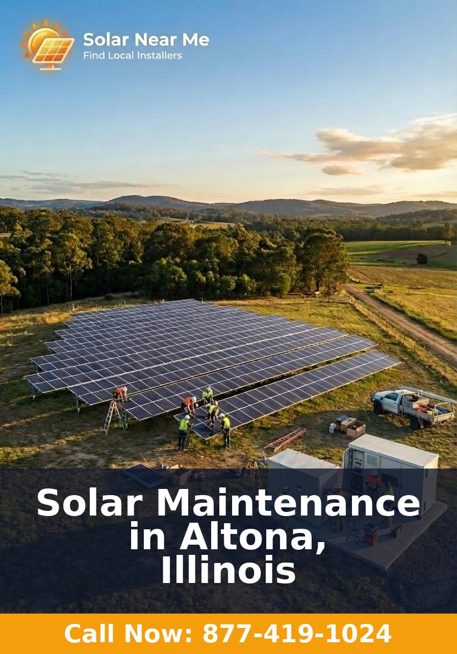 Solar Maintenance in Altona, Illinois