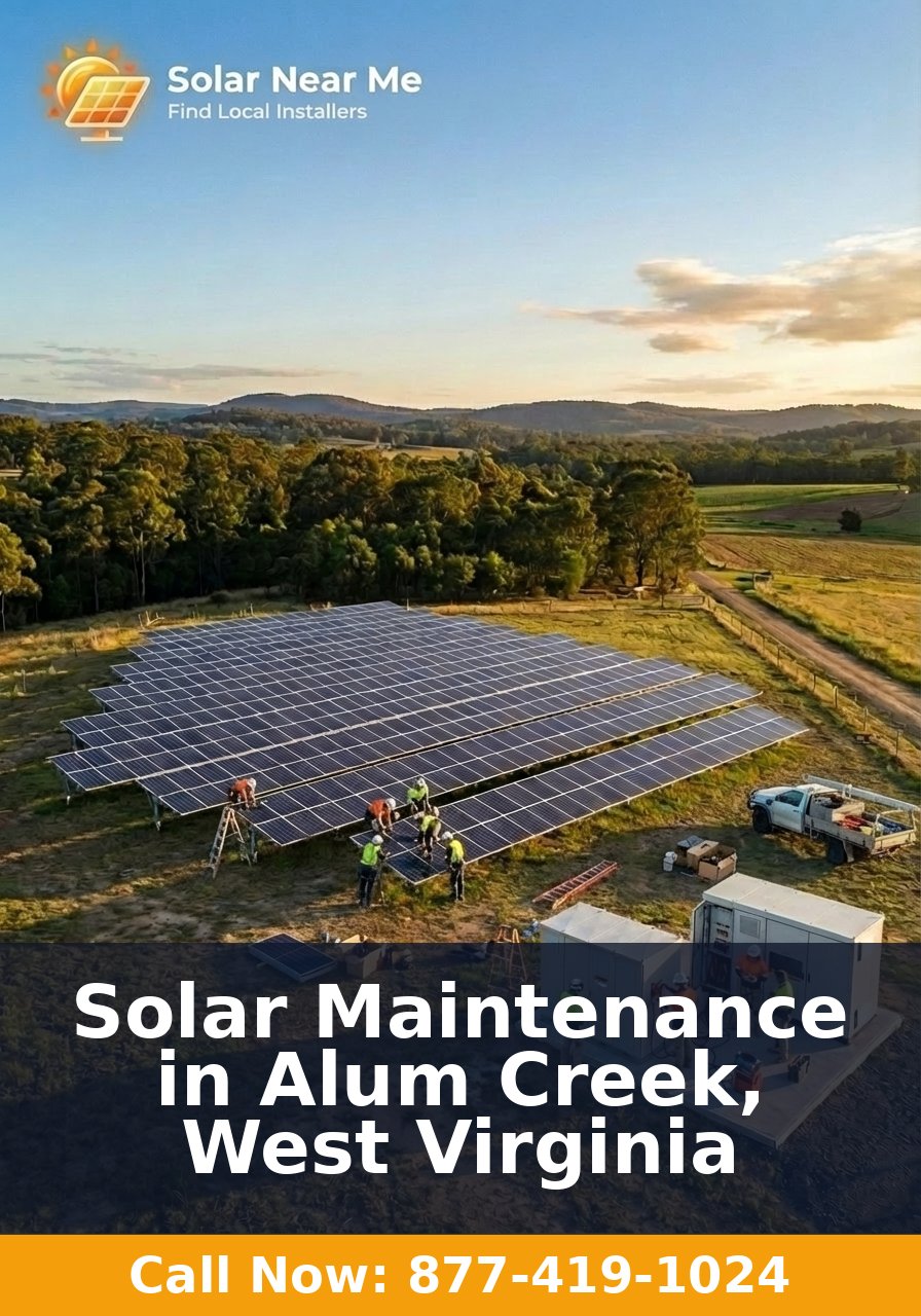 Solar Maintenance in Alum Creek, West Virginia