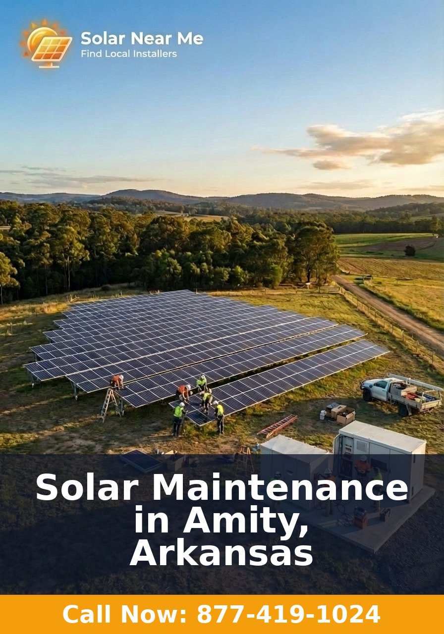 Solar Maintenance in Amity, Arkansas