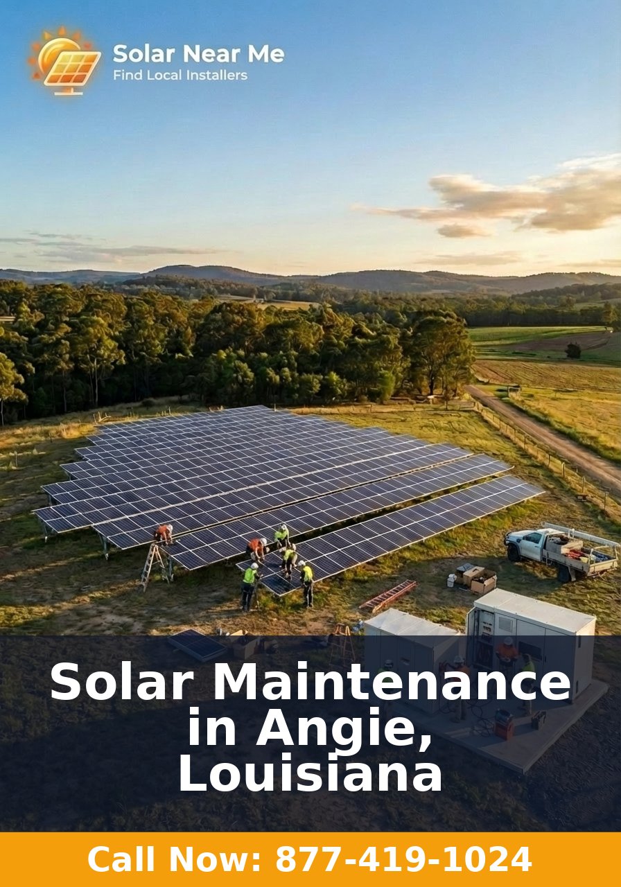 Solar Maintenance in Angie, Louisiana