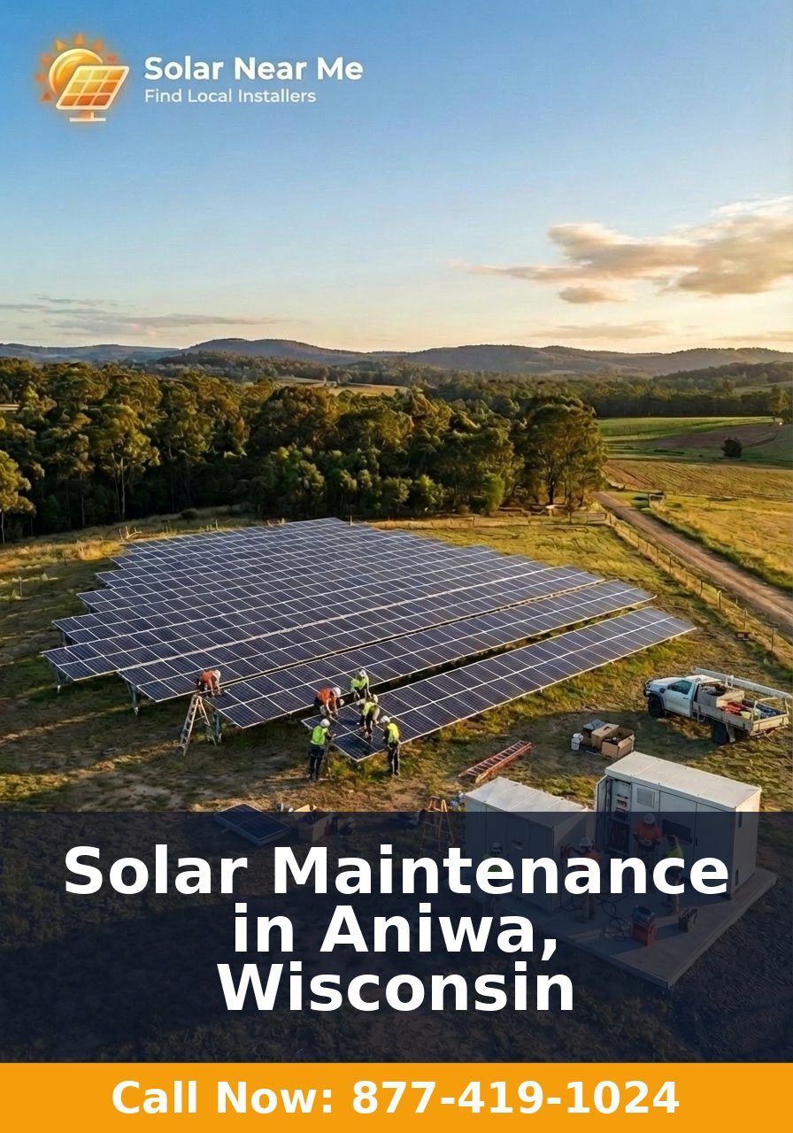 Solar Maintenance in Aniwa, Wisconsin