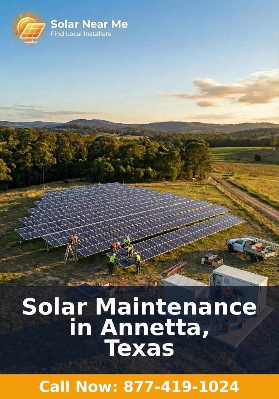 Solar Maintenance in Annetta, Texas