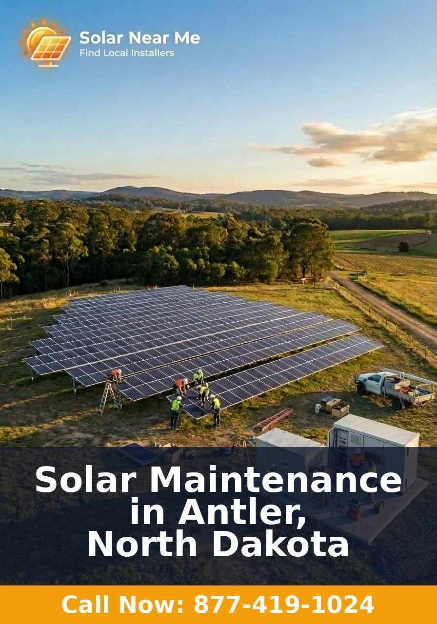 Solar Maintenance in Antler, North Dakota