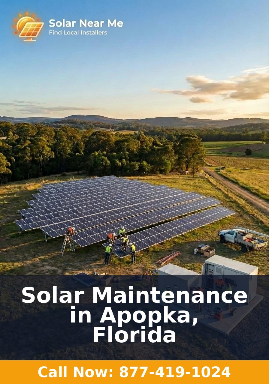 Solar Maintenance in Apopka, Florida