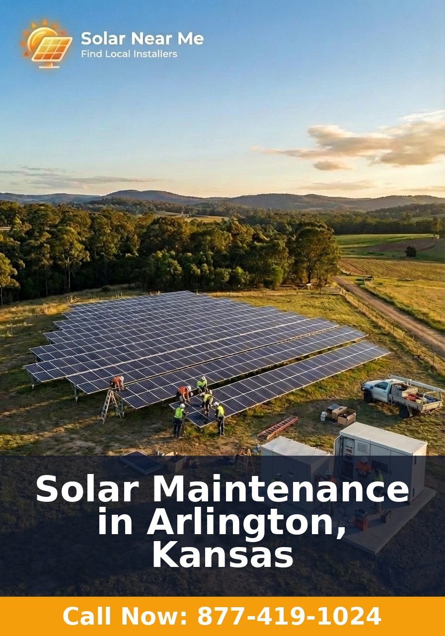 Solar Maintenance in Arlington, Kansas