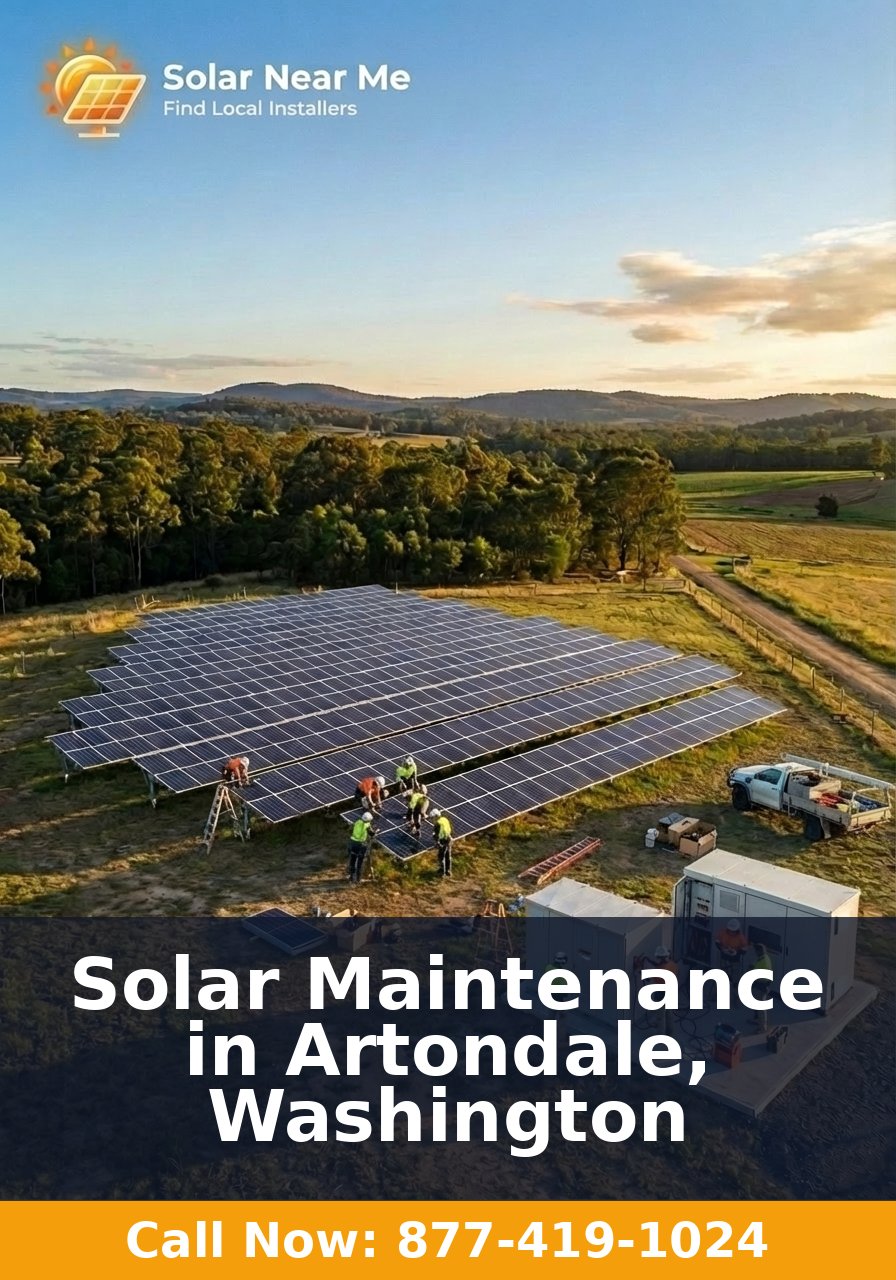 Solar Maintenance in Artondale, Washington