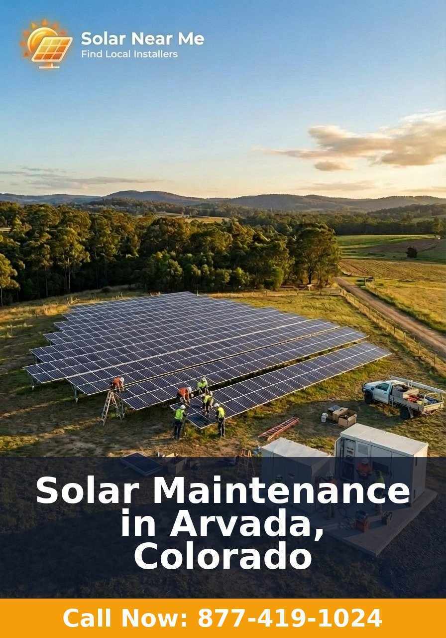 Solar Maintenance in Arvada, Colorado