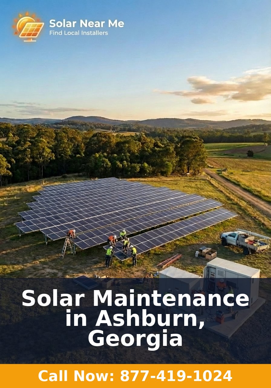 Solar Maintenance in Ashburn, Georgia