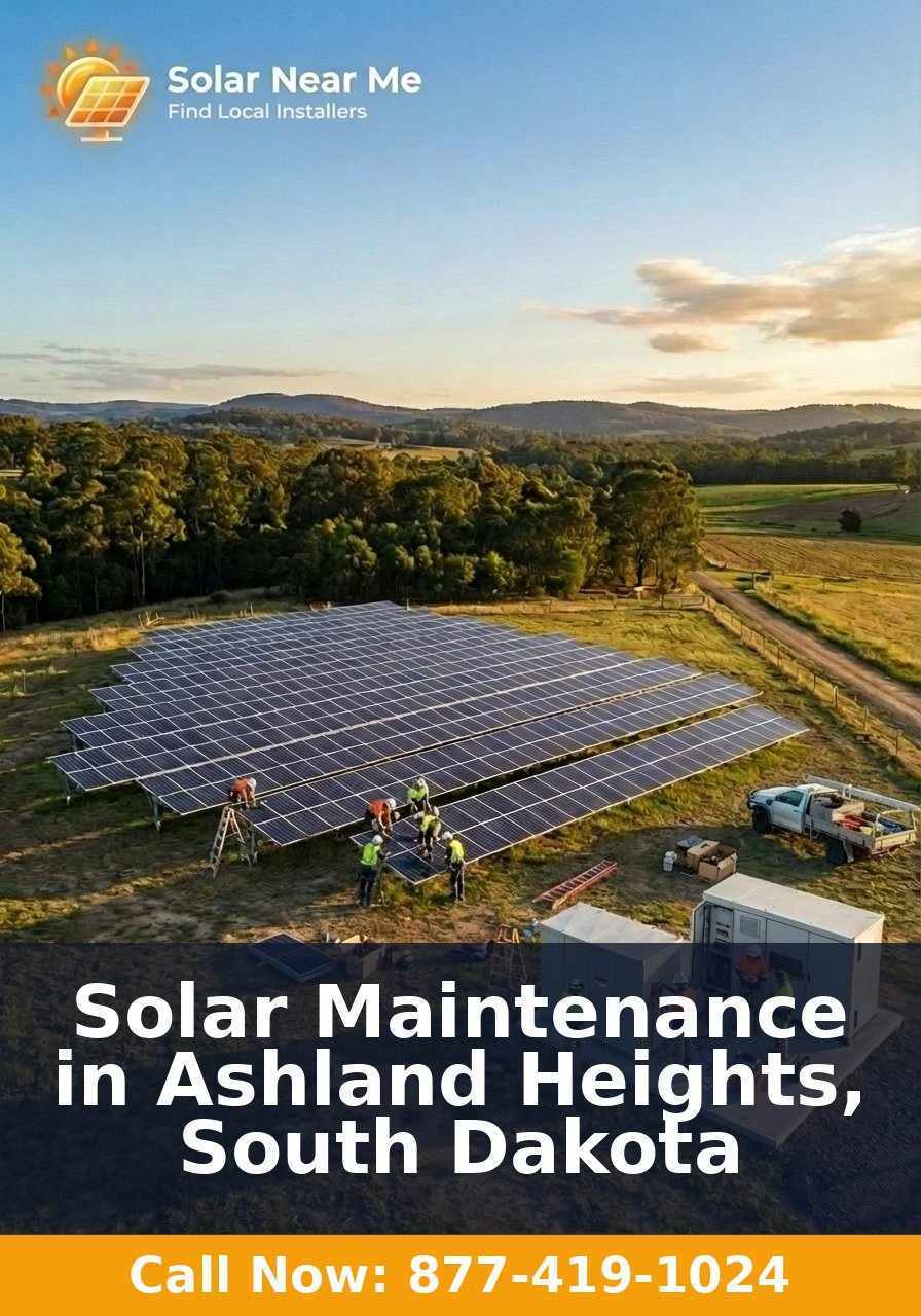Solar Maintenance in Ashland Heights, South Dakota