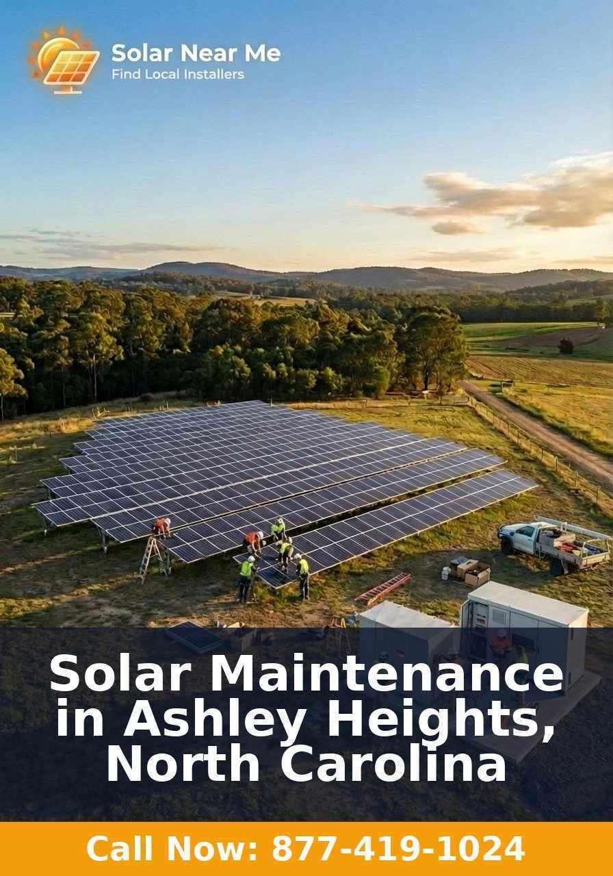Solar Maintenance in Ashley Heights, North Carolina