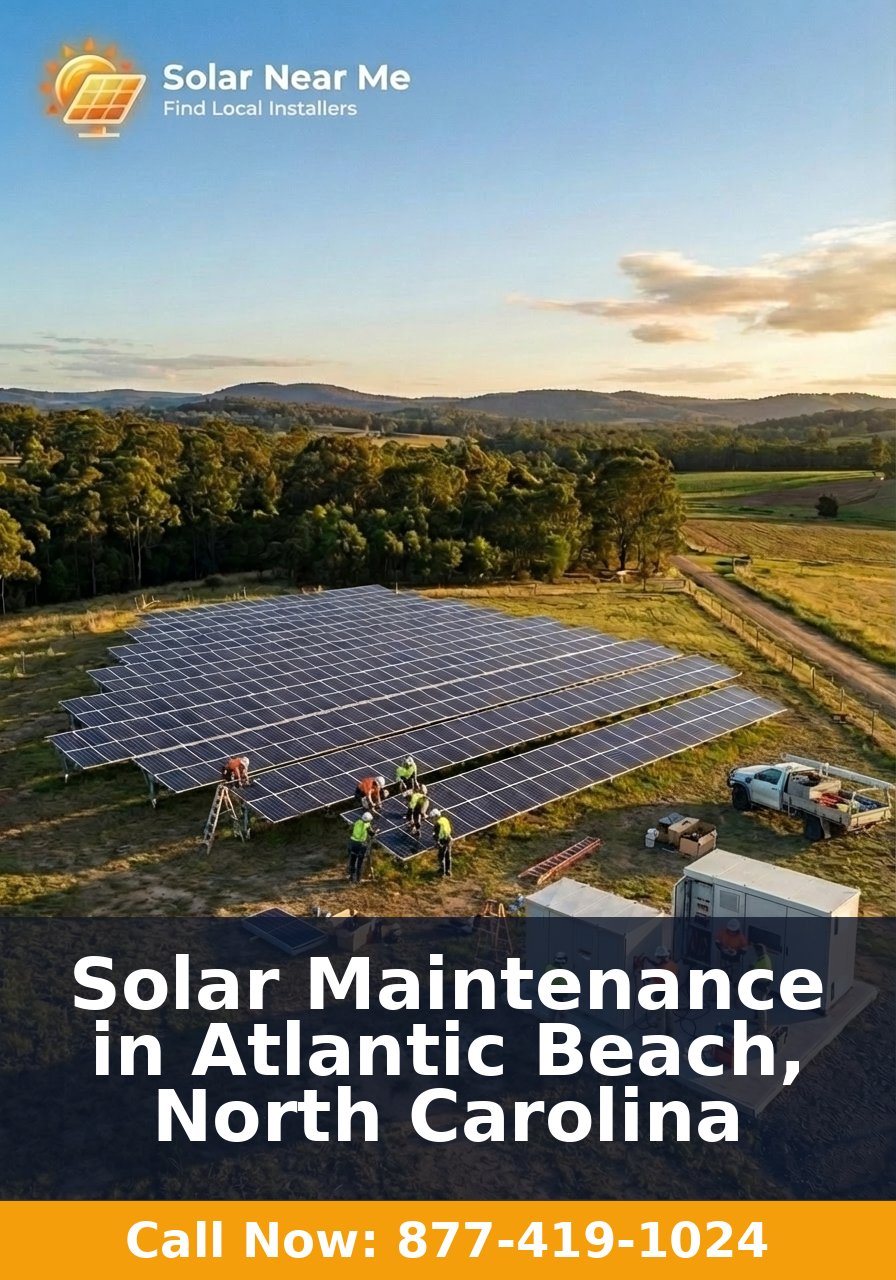 Solar Maintenance in Atlantic Beach, North Carolina