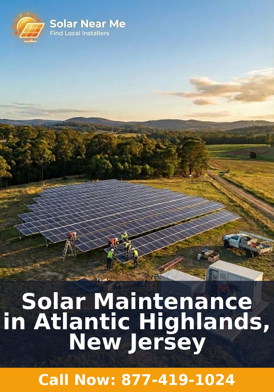 Solar Maintenance in Atlantic Highlands, New Jersey