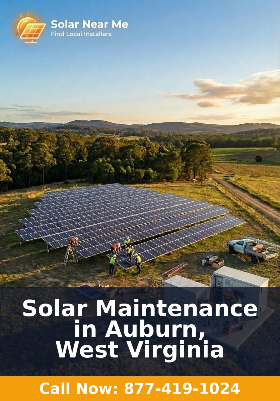 Solar Maintenance in Auburn, West Virginia