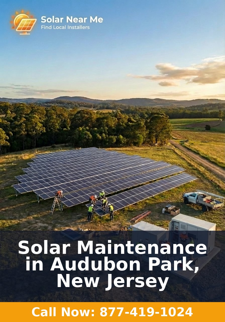 Solar Maintenance in Audubon Park, New Jersey