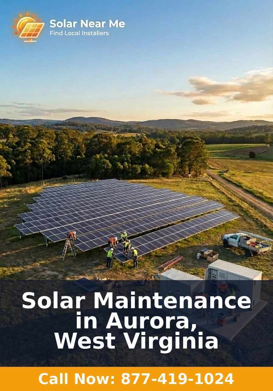 Solar Maintenance in Aurora, West Virginia