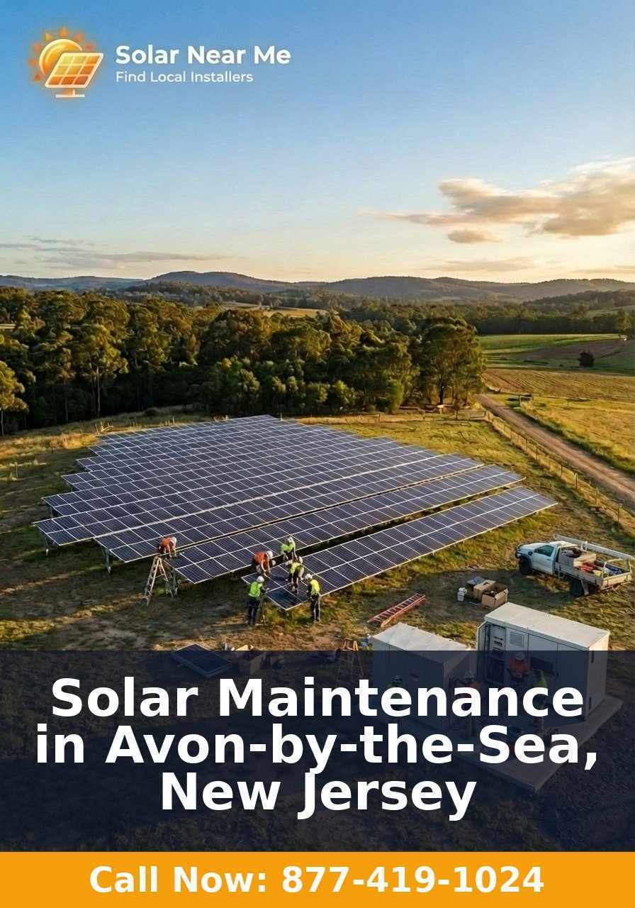 Solar Maintenance in Avon-by-the-Sea, New Jersey
