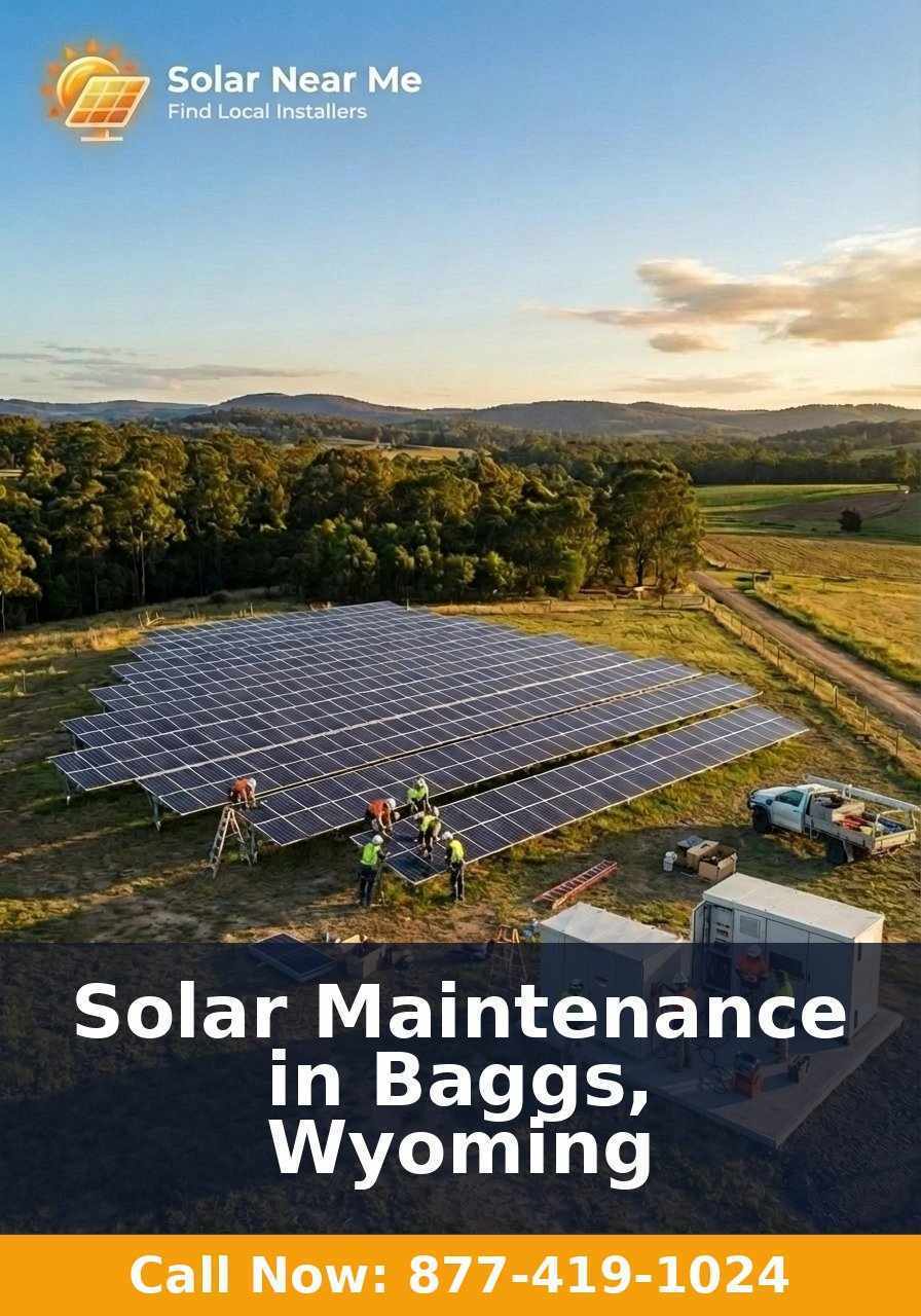 Solar Maintenance in Baggs, Wyoming