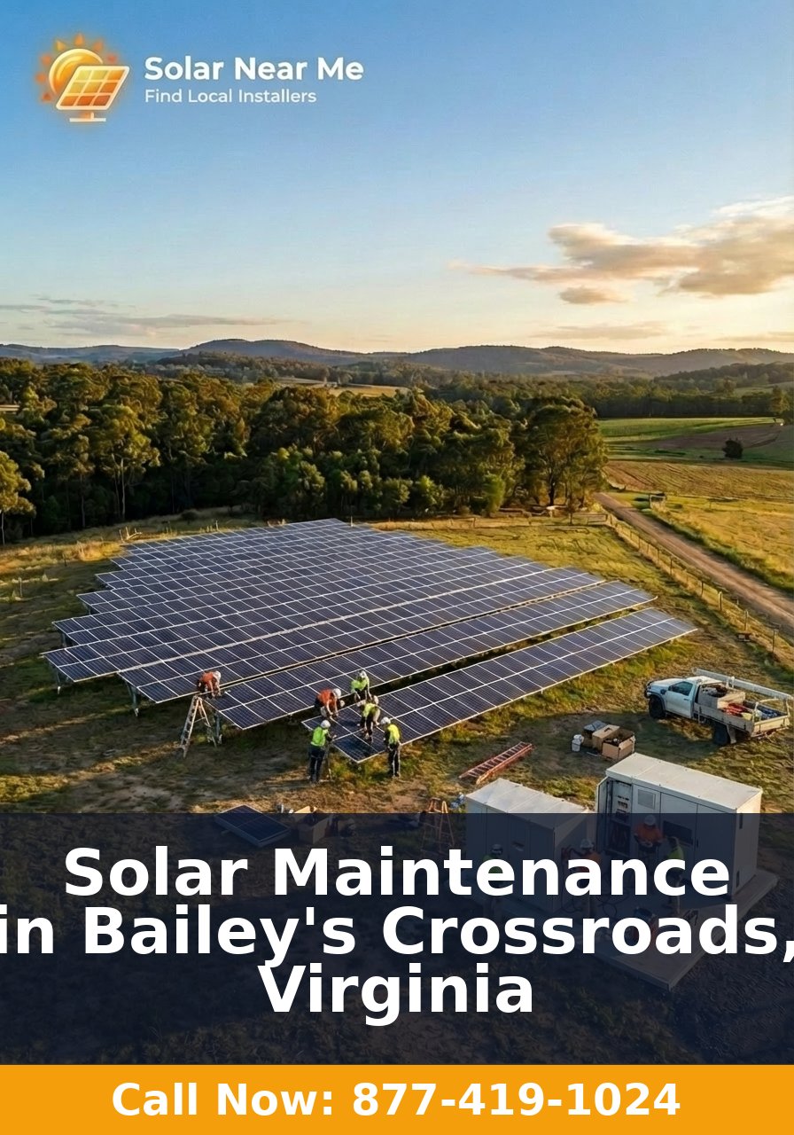 Solar Maintenance in Bailey's Crossroads, Virginia