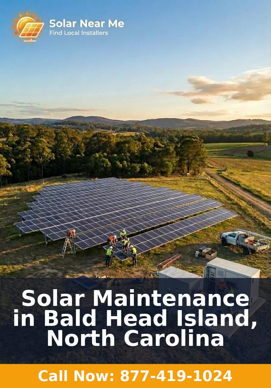 Solar Maintenance in Bald Head Island, North Carolina