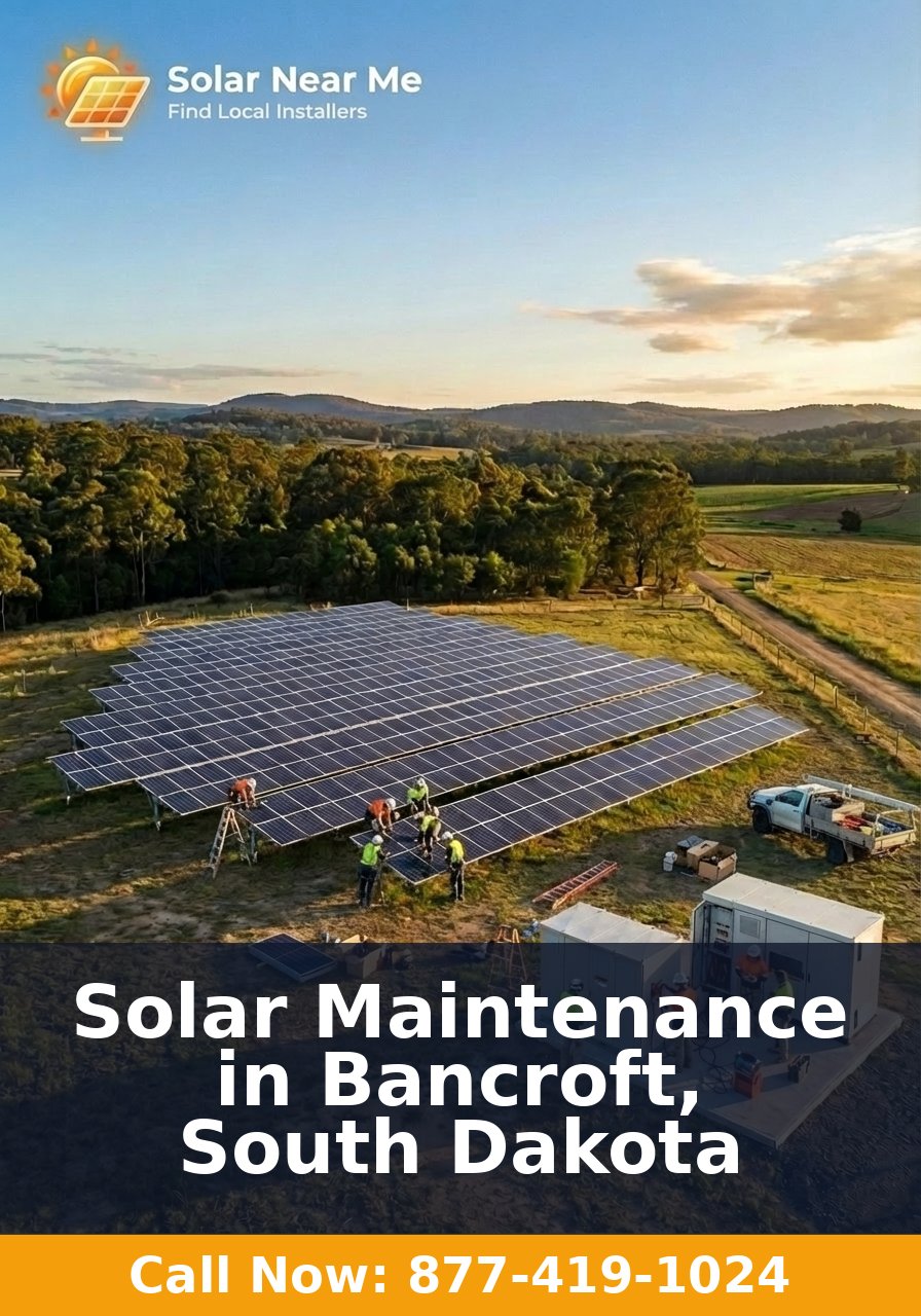 Solar Maintenance in Bancroft, South Dakota