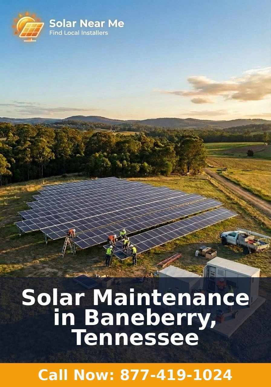 Solar Maintenance in Baneberry, Tennessee