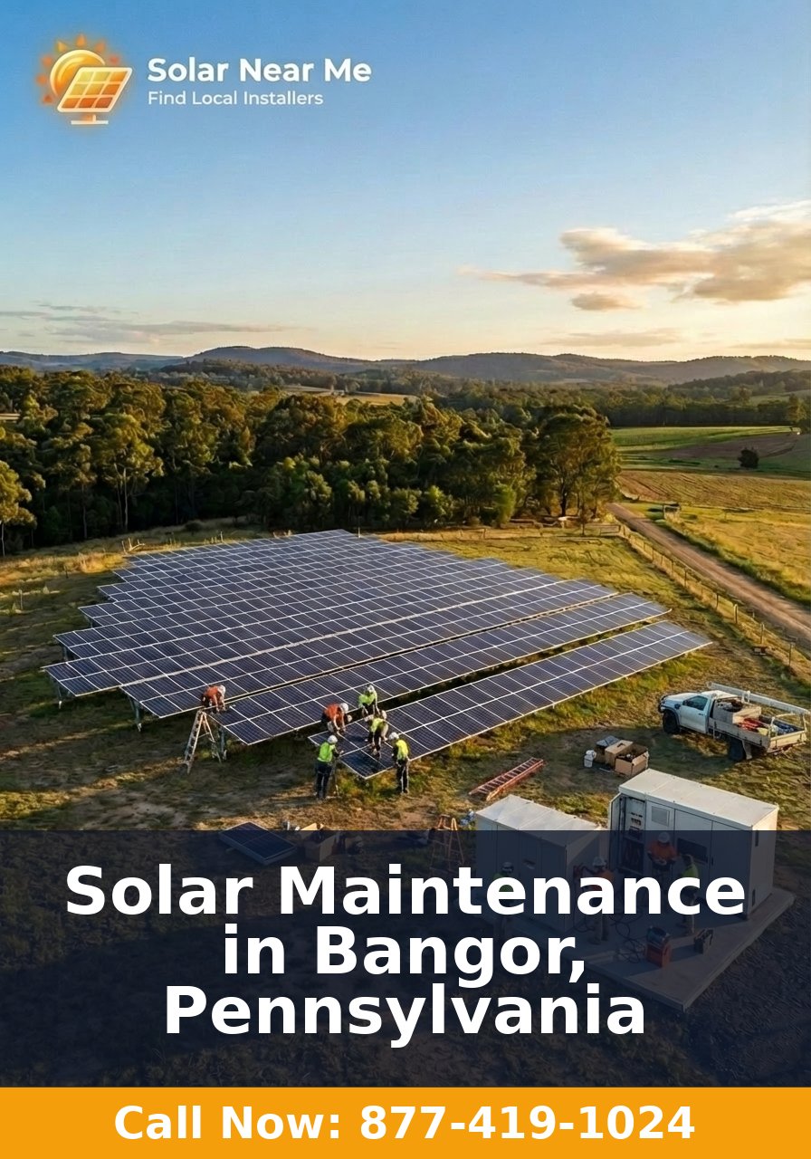 Solar Maintenance in Bangor, Pennsylvania