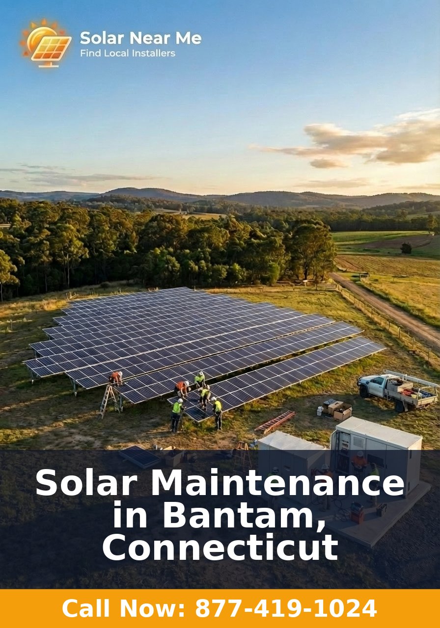 Solar Maintenance in Bantam, Connecticut