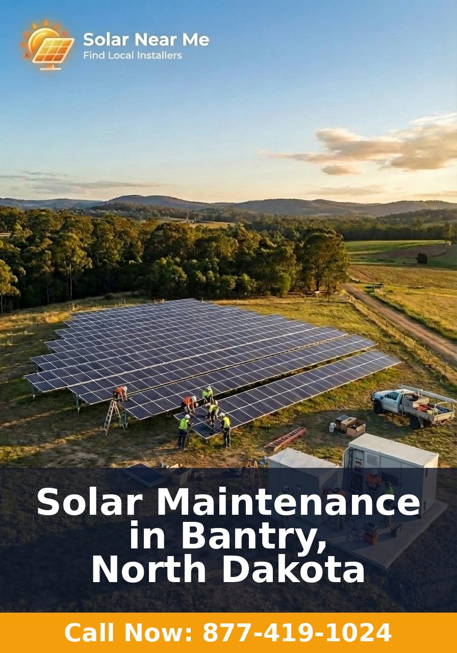 Solar Maintenance in Bantry, North Dakota
