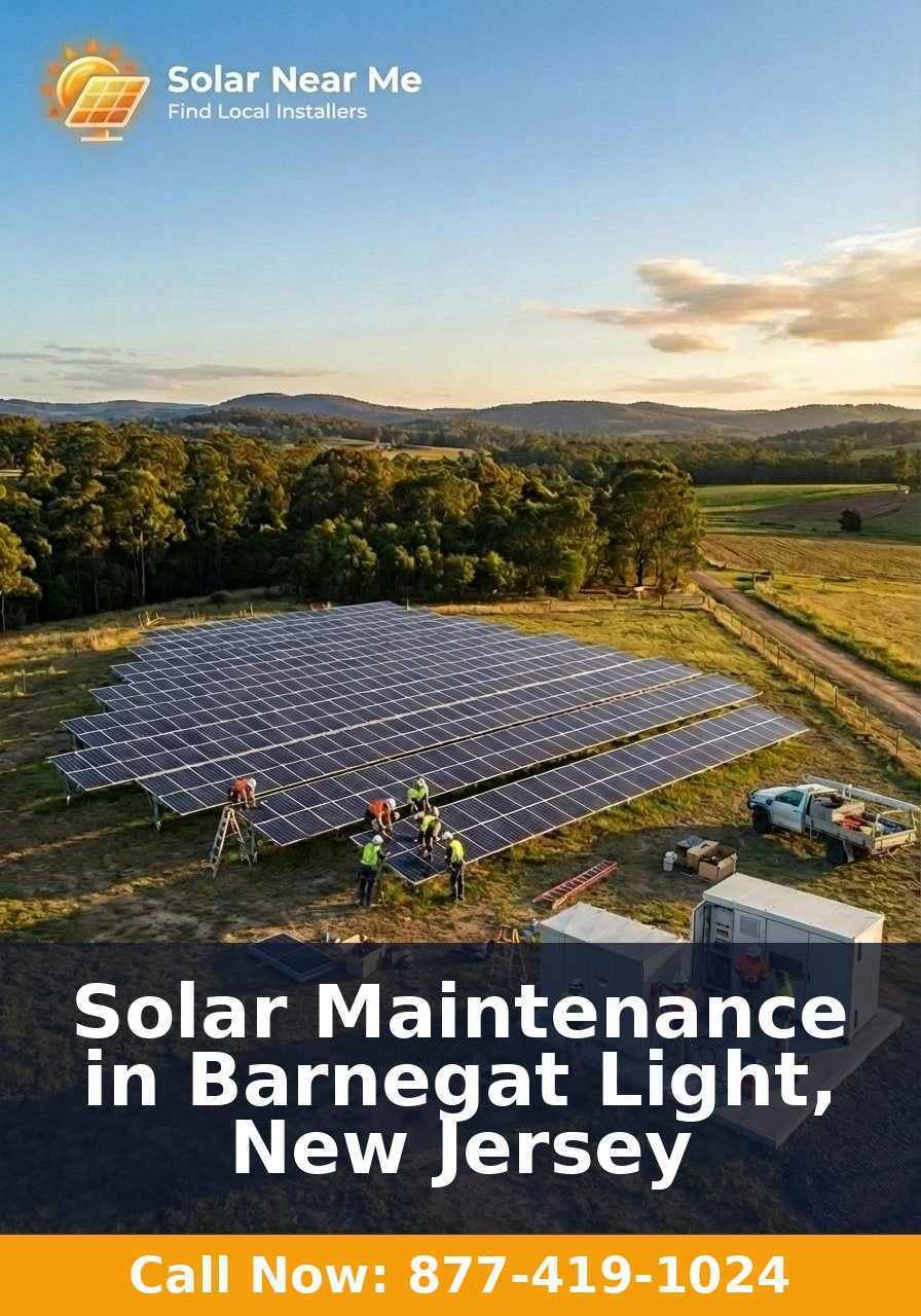 Solar Maintenance in Barnegat Light, New Jersey