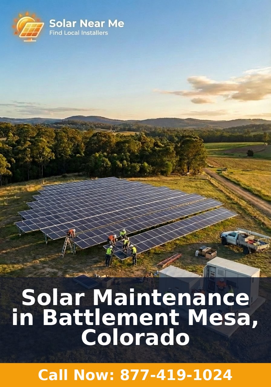 Solar Maintenance in Battlement Mesa, Colorado