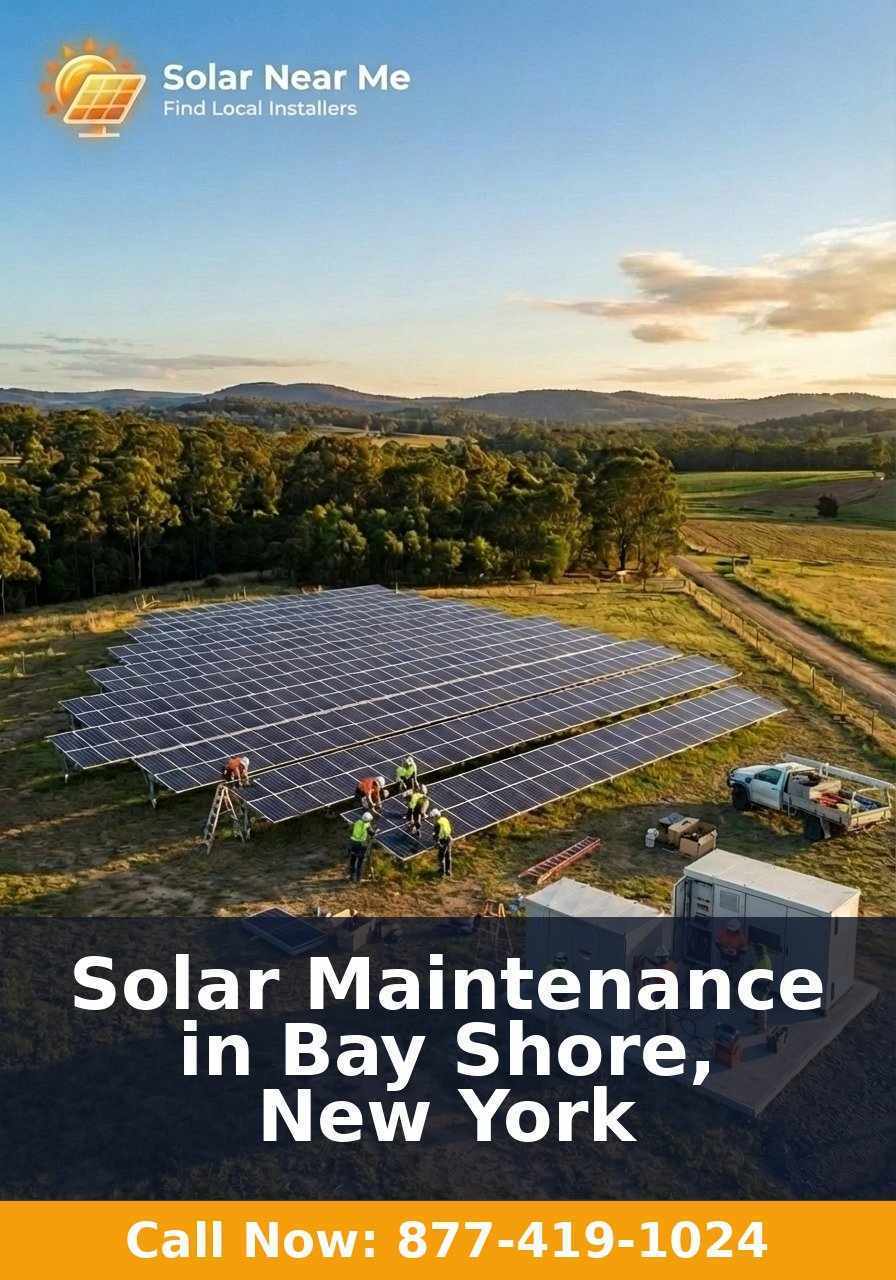 Solar Maintenance in Bay Shore, New York